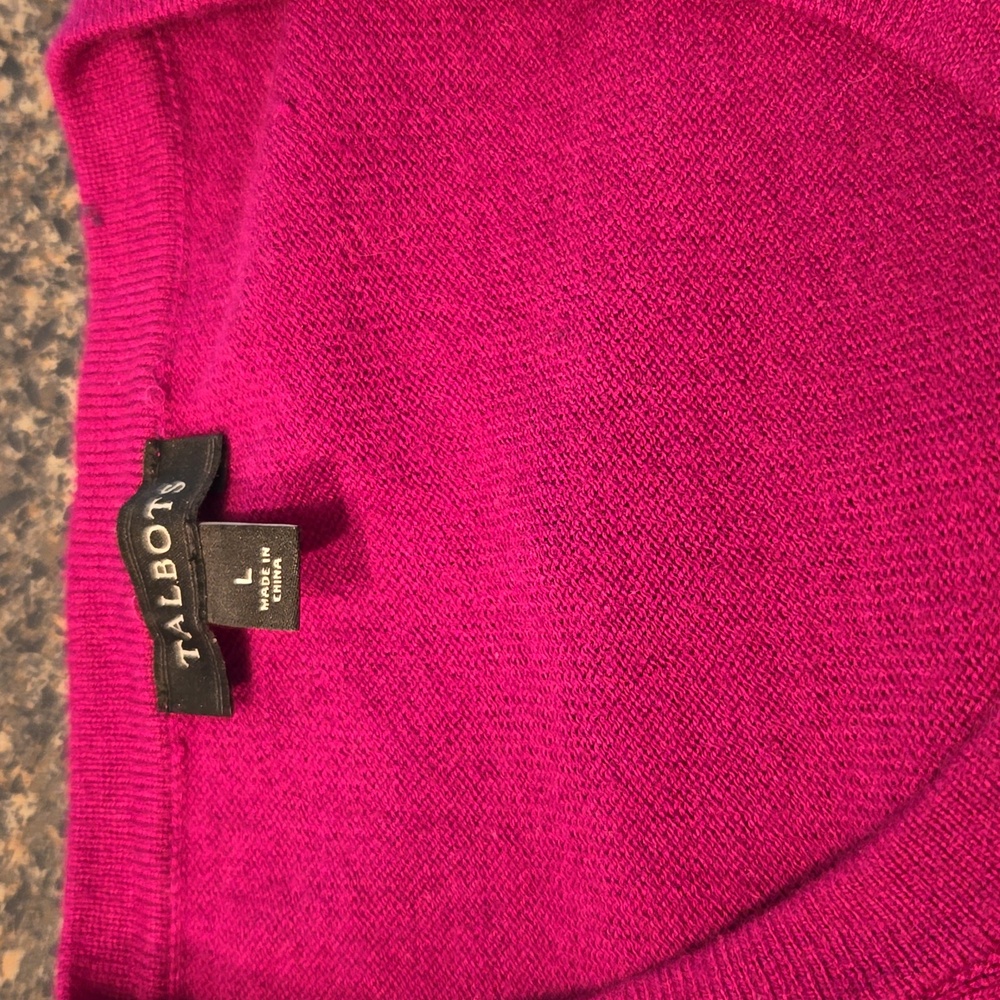 Talbots Cardigan Sweater Large - Picture 6 of 7